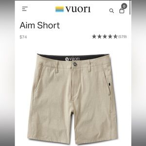 Vuori Aim Shorts